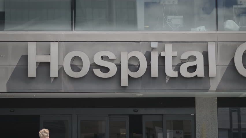 Hospital Entrance 4k Time Lapse Stock Footage Video (100% Royalty-free ...