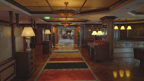 Cruise ship lounge and bar - onboard interior - June 2016: Serenade of the Seas, Royal Caribbean