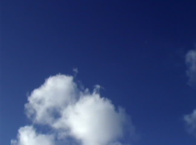 fast moving clouds
