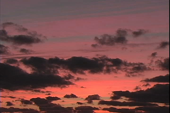 Sky at dawn in the Bahamas