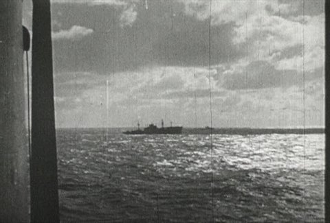 EUROPE - CIRCA 1942-1944: World War II, Supply Shipping Montage