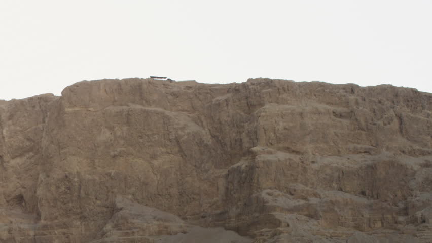 Mount Masada shot in Israel.
