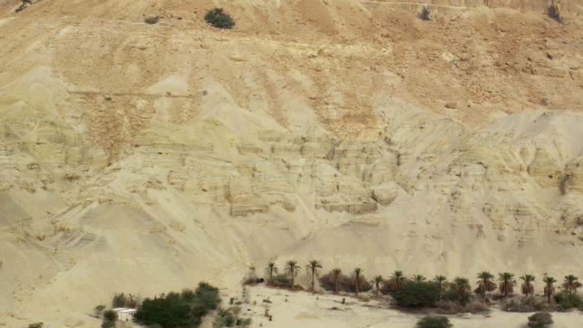 A dry river bed shot in Israel.