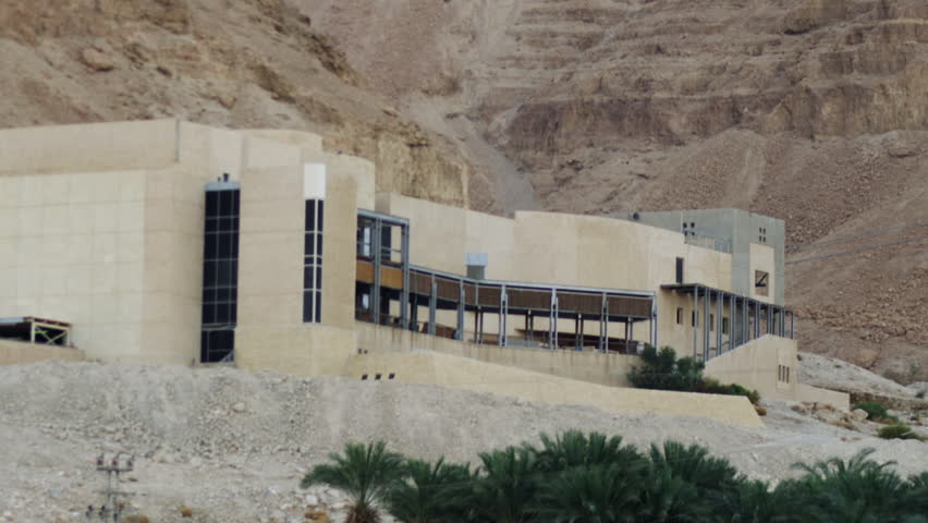 Mount Masada Museum shot in Israel.
