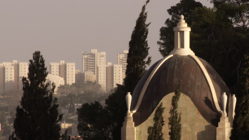 Dominus Flevit Church filmed in Israel.