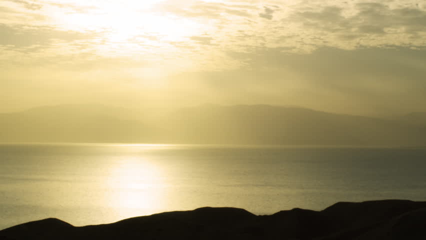 Dawn at the Dead Sea shot in Israel.