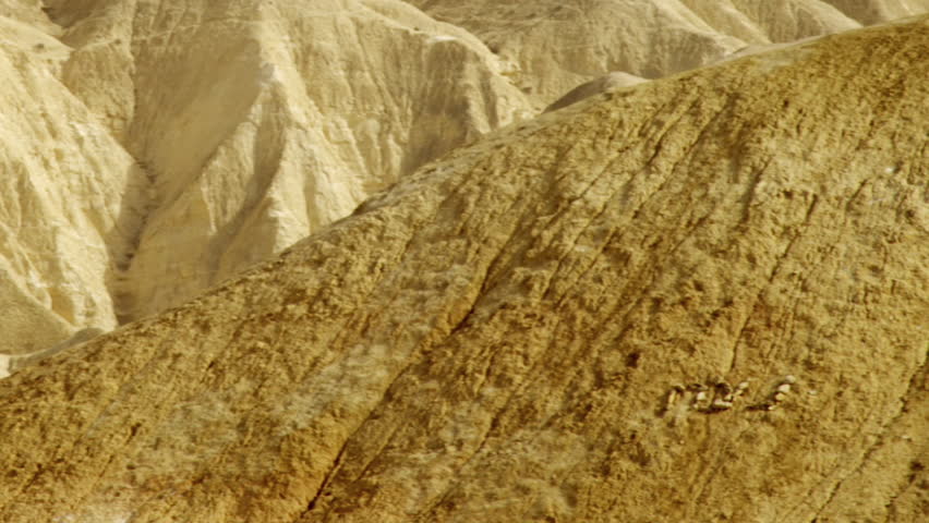 A mountainous desert landscape shot in Israel.