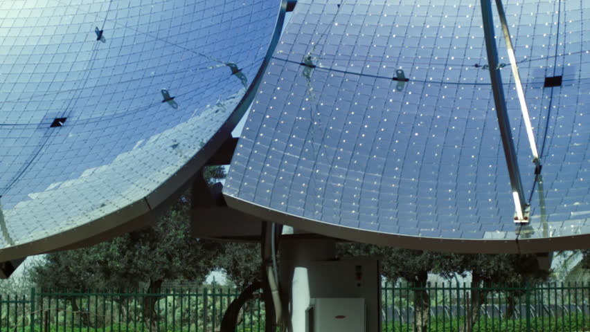 A solar panel shot in Israel.