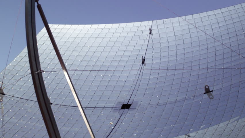 Solar panel rows shot in Israel.