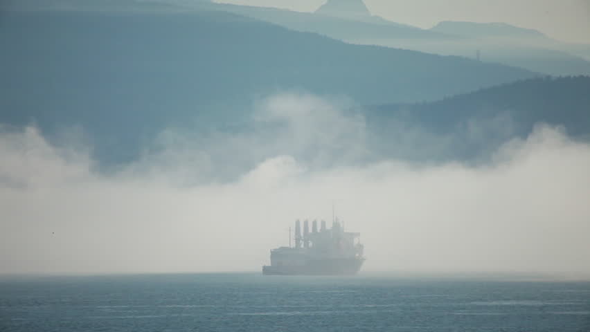 Ship in Mist