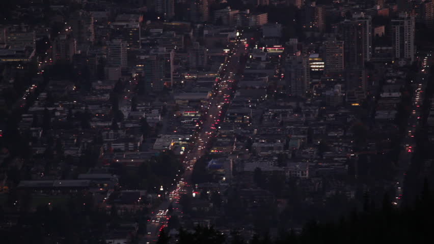Wider Vancouver night traffic continued