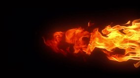 Looping Flames. You can easily composite the flames over your own footage by using the Add or Screen transfer mode in your editing or compositing program or editing software.