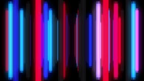 Seamless motion graphics footage of animated colorful neon lamps for music videos, DJs and VJs, show, events, festivals, concerts, night clubs and TV broadcast, exhibitions, youtube promo, video-art.