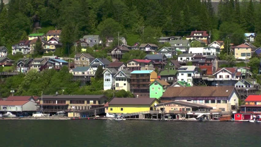 Colorful fishing village