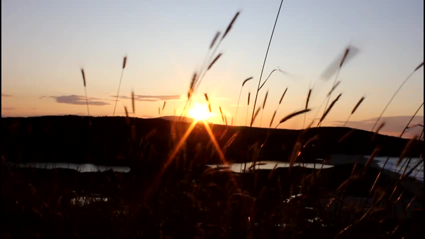 Sunset in Bulgaria, Sinemorets and Veleka River
