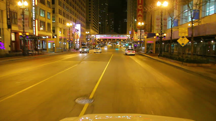 CHICAGO, ILLINOIS, USA - CIRCA 2011; View of Chicago streets