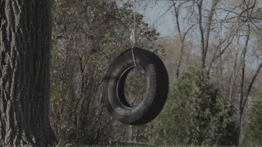 A Rubber Tire Swing
