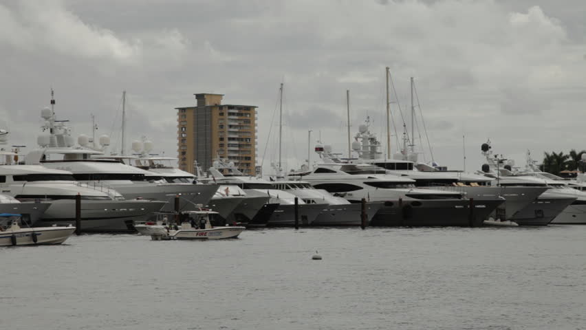 FLORIDA, USA - CIRCA 2011; A Yacht Club in Florida