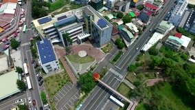 DJI P3A Taiwan Tainan Aerial Video Yu Jing Local police station 20160409 
