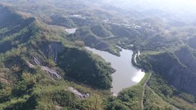 DJI P4 Taiwan Tainan Aerial Drone Video Niu Pu Mudstone 20160924 

