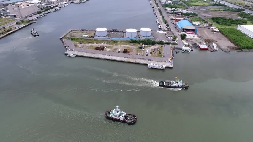 DJI P4 Taiwan Kaohsiung Aerial Video Xingda Harbor 20160703 


