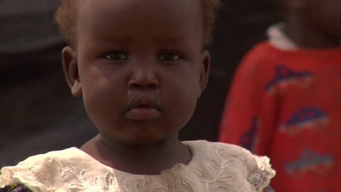 KENYA - CIRCA 2006: Close up of African toddlers circa 2006 in Kenya.