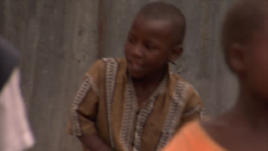 KENYA - CIRCA 2006: Unidentified little boys circa 2006 in Kenya.