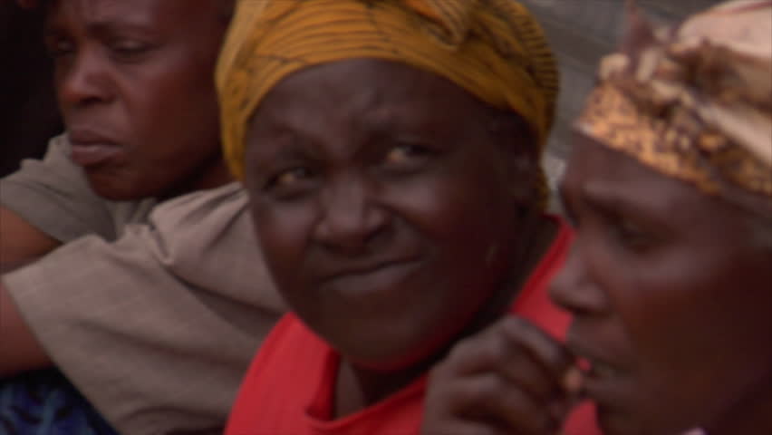 KENYA - CIRCA 2006: Three unidentified women circa 2006 in Kenya.
