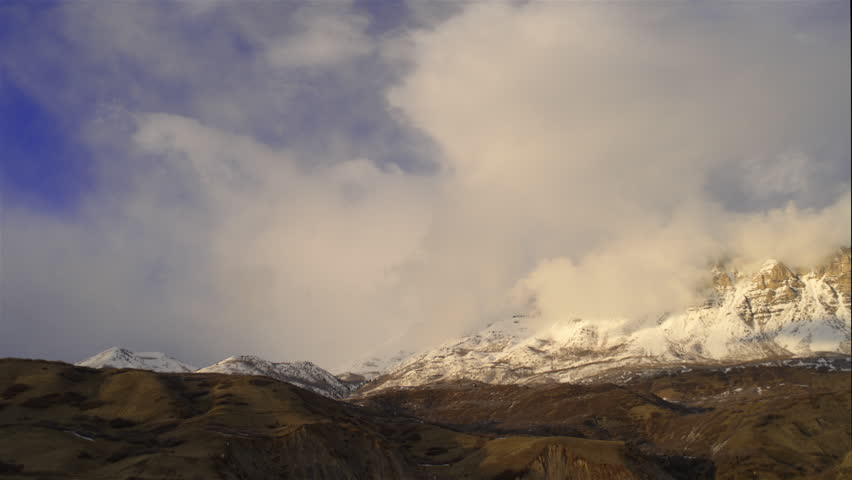 Mount Timpanogos Twilight time-lapse.