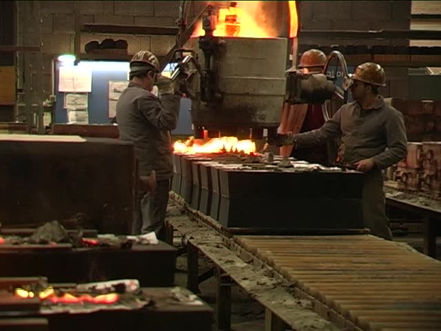 foundry, steel works