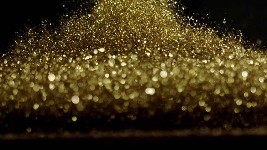 Golden Glitter Exploding , Red Stock Footage Video (100% Royalty-free ...