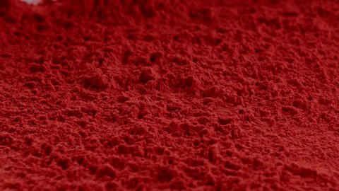 Explosion of red holi powder, Red Epic slow motion clip Stockvideo