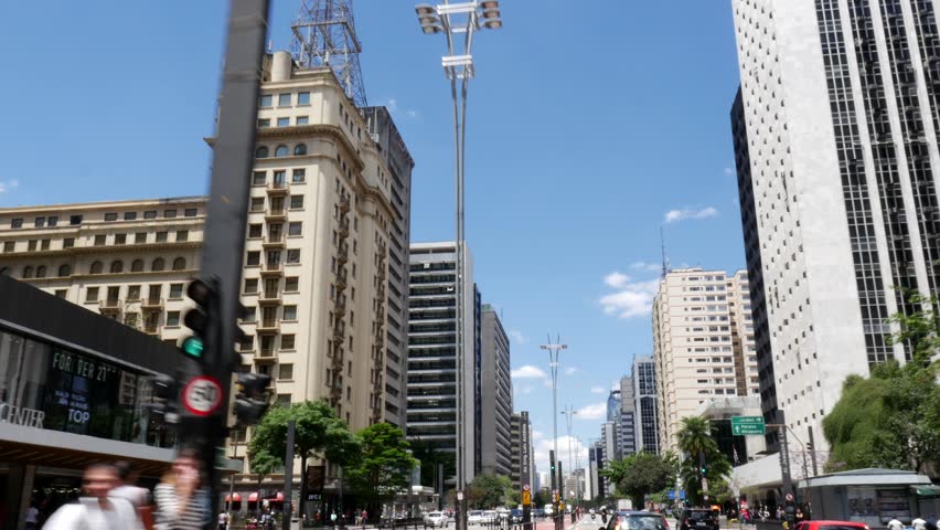 Paulista Avenue, Sao Paulo, Brazil