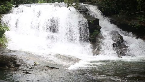 Khao Cha Mao Waterfall in Rayong Thailand