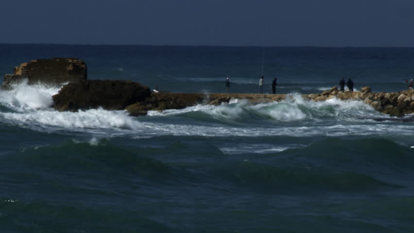 Waves and Caesarea shot in Israel.