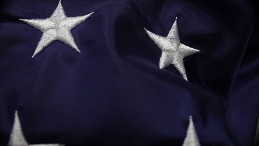 Silver Stars on American Flag