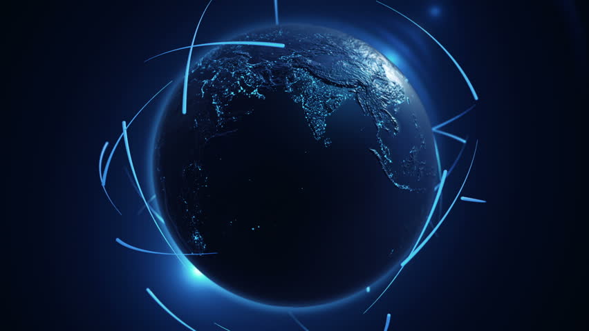 Animation Of Rotating Earth Globe Stock Footage Video 100 Royalty Free Shutterstock