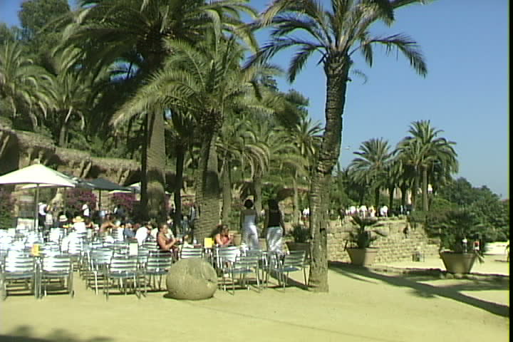 Gaudi Guell Park Cafe