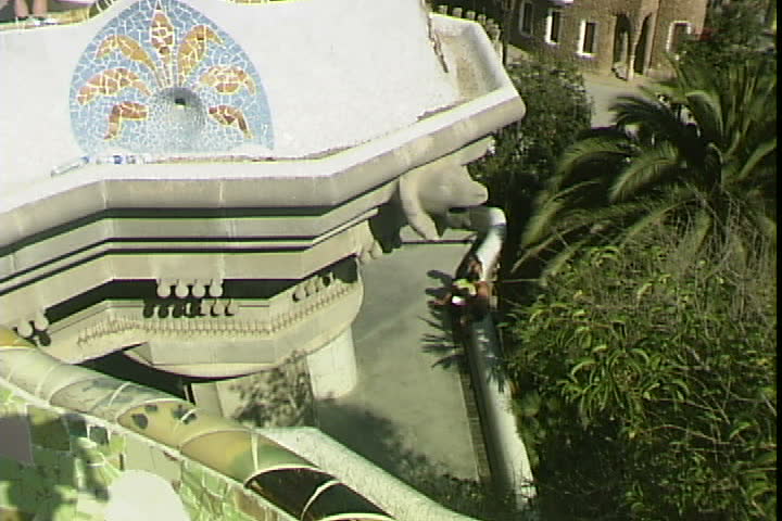 Gaudi Guell Park Lookout dv