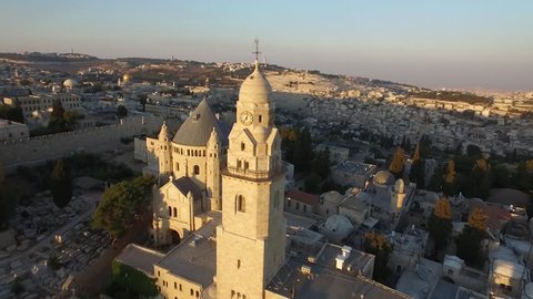 St. James Cathedral Church
Aerial view of church in Jerusalem old city Israel
Epic evening shot around St. James Cathedral Church with the jerusalem old city skyline in frame
amazing christian shot!!!