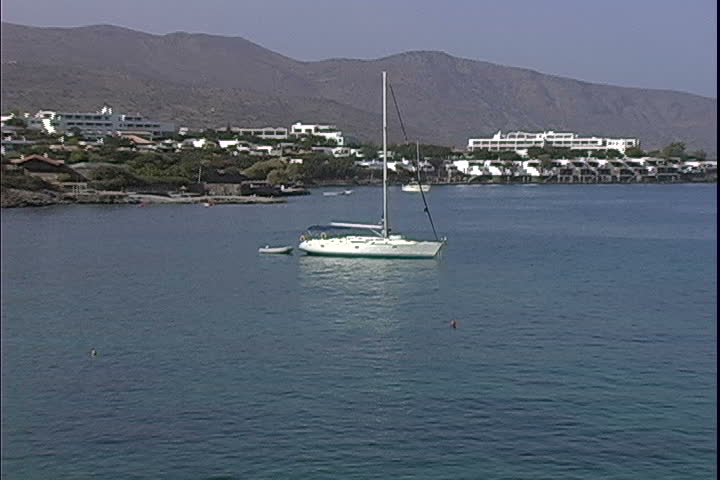 boat in harbor  
