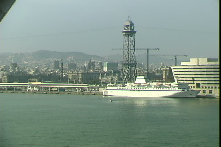 River in Neva and bridge 