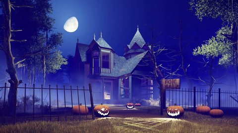 Motion To The Spooky Haunted の動画素材 ロイヤリティフリー Shutterstock