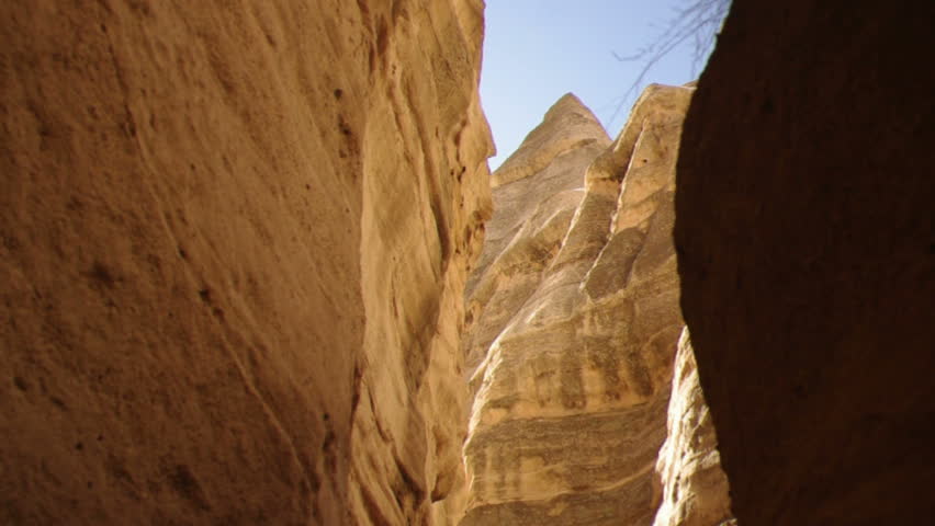 Path through canyon
