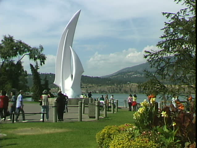 BRITISH COLUMBIA - CIRCA 2004: Kelowna Sculpture