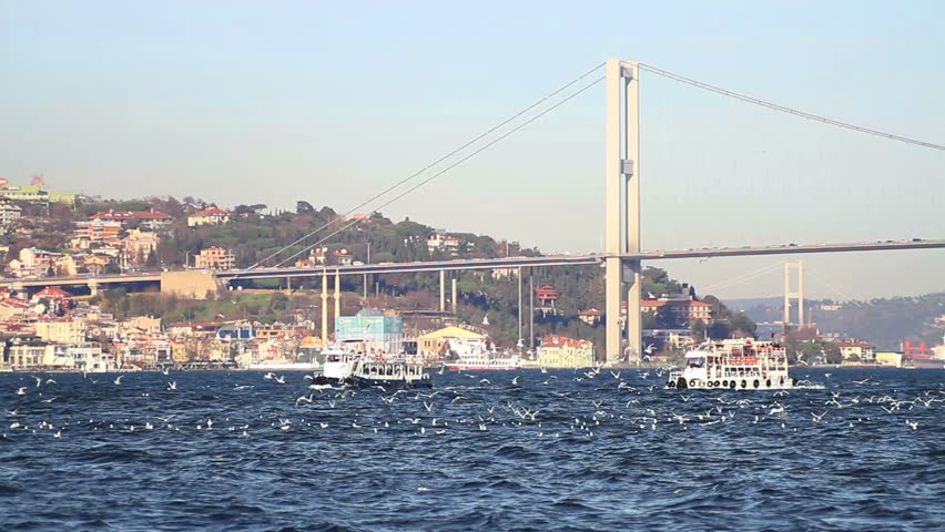 Istanbul, Ortakoy from the water side
