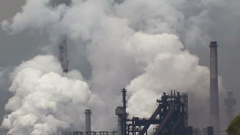 Smoke Emissions From Industrial Air Pollution