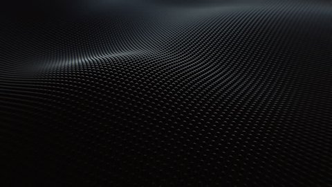 Abstract Surface Wave, 3d Loopable Animation 4k
