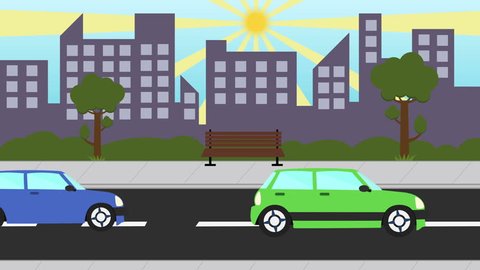 Colorful Cartoon City Traffic Seamless Loop Stock Footage Video (100% Royalty-free) 20449375 | Shutterstock Colorful Cartoon City Traffic Seamless Loop Stock Footage Video (100% Royalty-free) 20449375 | Shutterstock