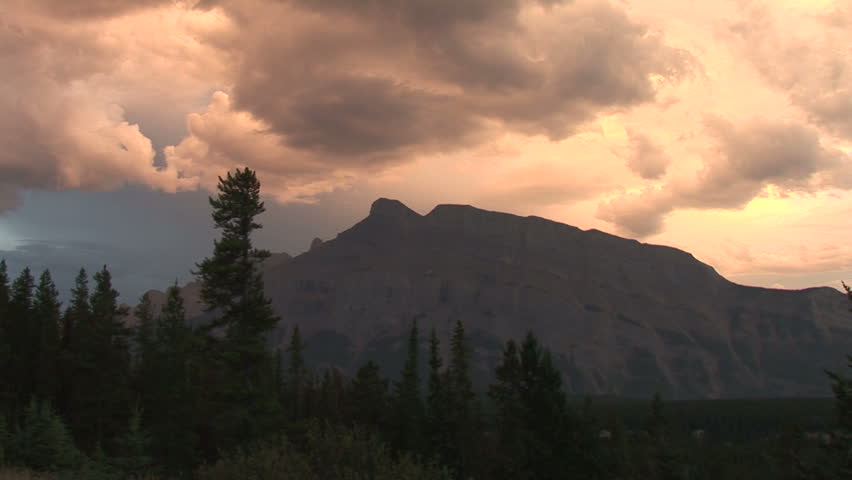 Mountain Pines Dusk zoom